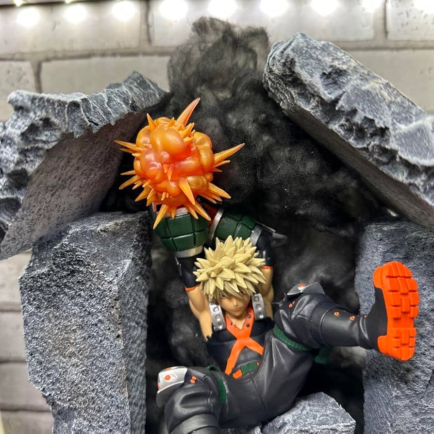 Amazon.co.jp: ヒロアカ 爆豪 フィギュア用 ジオラマベースMサイズ